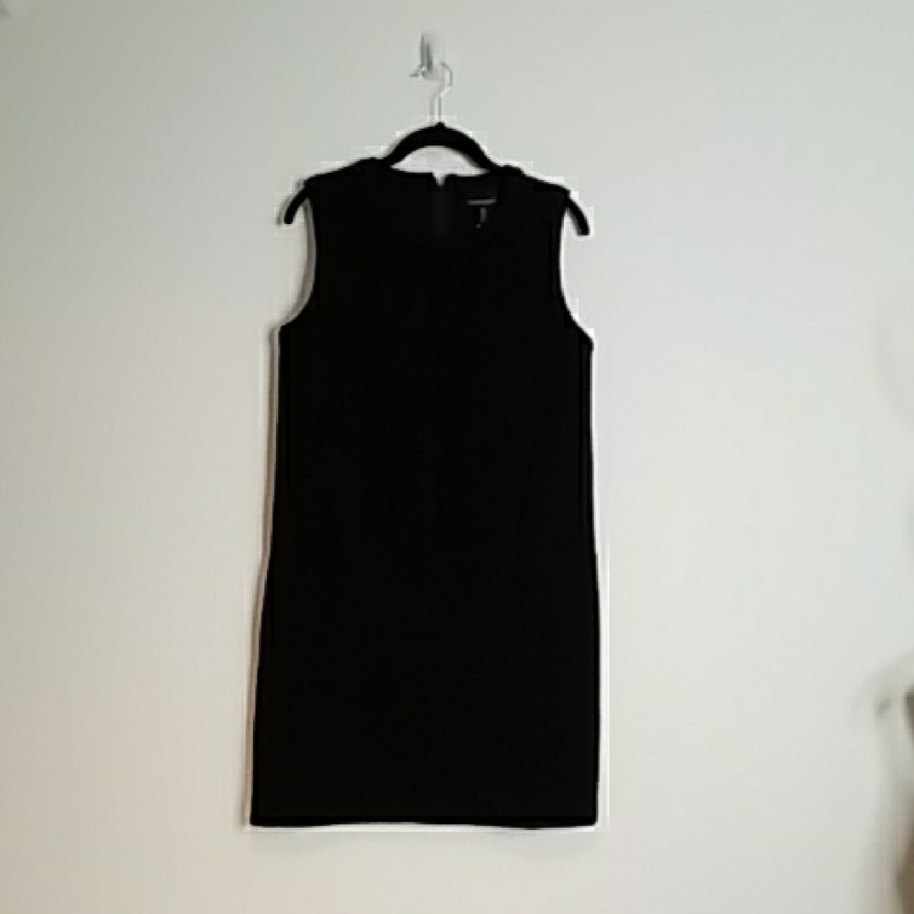 Cynthia Rowley Textered Black Mini Dress